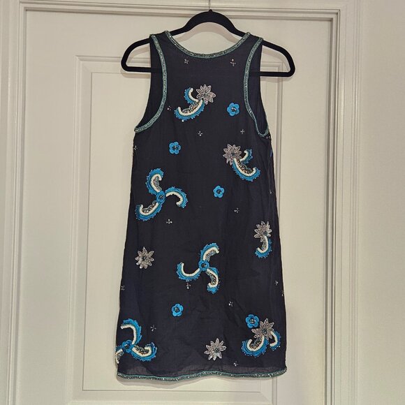 French Connection Beaded Floral Mini Dress - Picture 2 of 9